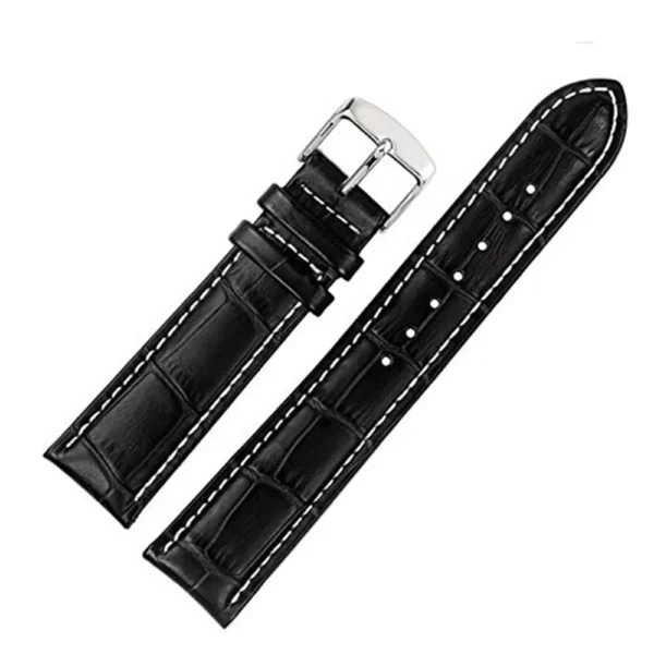VERSACE V-Sport VFE130016 Black Leather Strap 24mm Compatible