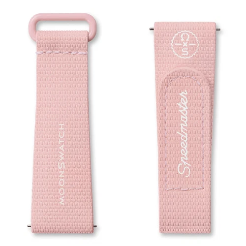 Colorful Silicone Rubber Watch Band pink Strap for Omega X Compatible Swatch Mission to NeptuneProduct Details:  – 